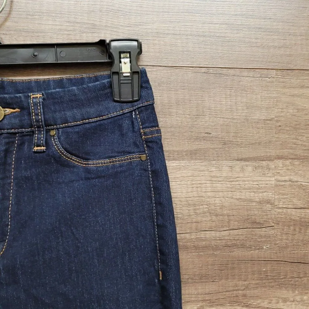 Blanknyc‎ Ankle Skinny Jeans Blue Dark Wash Womens Size 27 Stretch Denim Pockets